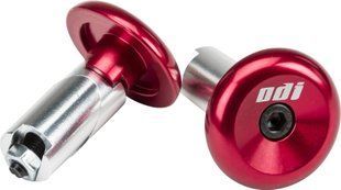 Купить Баренды ODI Aluminum End Plugs w/Lasered Logo Red с доставкой по Украине