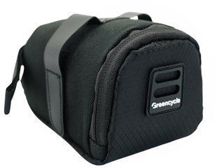 Купити Сумка підсідельна Green Cycle Buckle, 16х8х9, чорний з доставкою по Україні