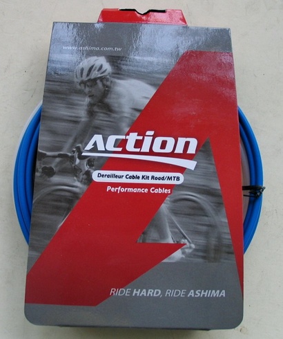 Купити Набір обплетень та тросів Ashima Action (Blue), Gear Ø1.2 mm з доставкою по Україні