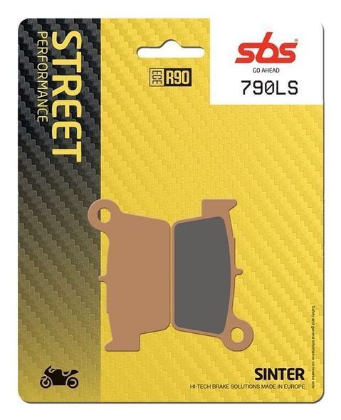 Гальмівні колодки SBS Performance Rear Brake Pads, Sinter (790LS)