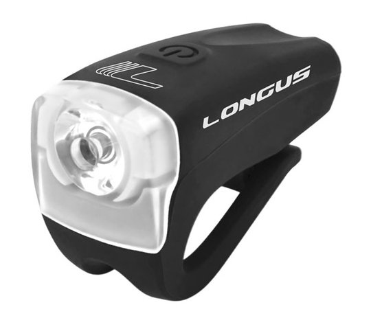 Купити Світло переднє Longus PRETY 3W LED, 3 ф-ції , USB, чорний з доставкою по Україні