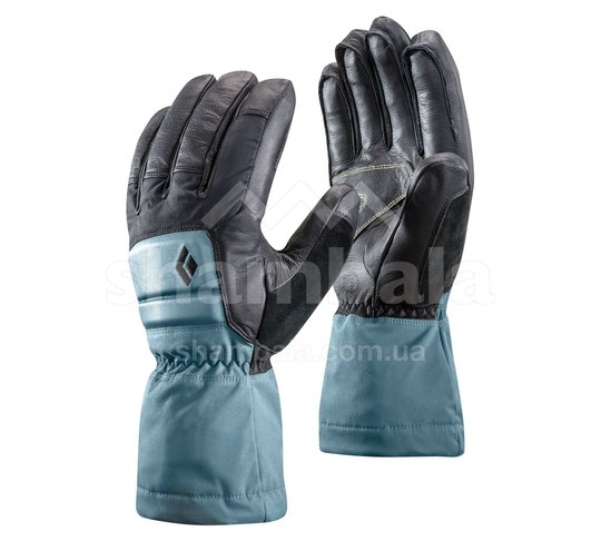 W Spark Powder Gloves перчатки женские (Caspian, L), L, Перчатки, Синтетичний утеплювач, Шкіра, Gore-tex