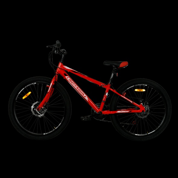 Купити Велосипед CROSSBIKE Spark D 26" 13" Червоний з доставкою по Україні