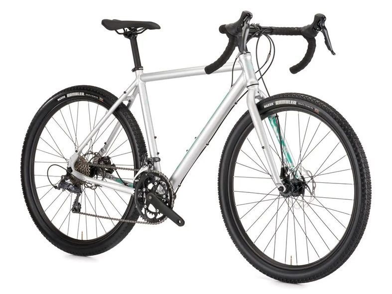 Купить Велосипед гравийный Kona Rove AL 650, 27.5", 2024, Silver, 50 см с доставкой по Украине