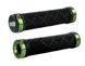 Купити Грипси ODI Cross Trainer MTB Lock-On Bonus Pack Black w/Green Clamps, чорні із зеленими замками з доставкою по Україні
