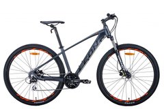 Купити Велосипед 29" Leon TN-80 2021 (графитовый с черным и оранжевым (м)) з доставкою по Україні
