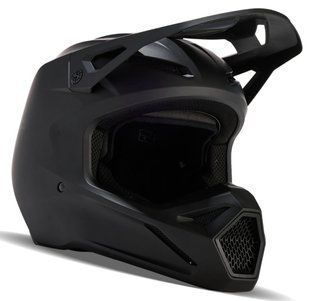 Шлем FOX V1 SOLID HELMET (Matte Black), L