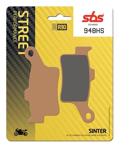 Колодки гальмівні SBS Performance Brake Pads, Sinter (704HS)