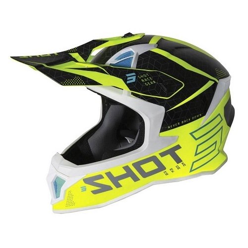 Шлем Shot Racing Lite Core Yellow/Black, XL