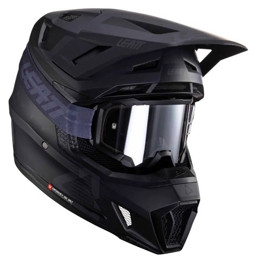 Шолом LEATT Helmet Moto 7.5 + Goggle (Stealth), L