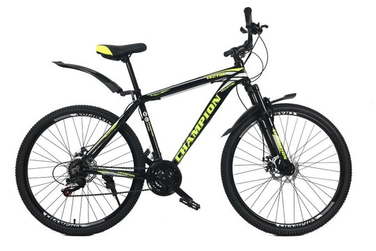 Купити Велосипед Champion Lector 27.5 "19,5" Чорний-Жовтий з доставкою по Україні