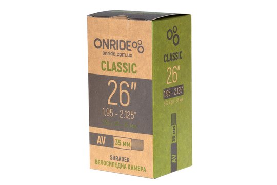 Купить Камера ONRIDE Classic 26"x1.95-2.125" AV 35 с доставкой по Украине