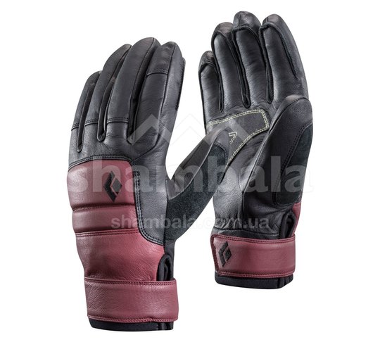 W Spark Pro Gloves перчатки женские (Rhone, L), L, Перчатки, Синтетичний утеплювач, Шкіра, Gore-tex