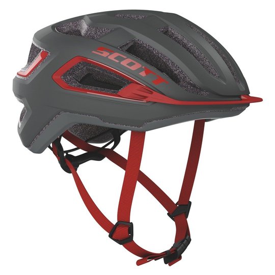 Купить Шлем Scott ARX темно-сірий/червоний , S с доставкой по Украине