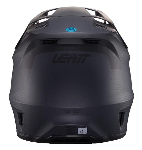 Шолом LEATT Helmet Moto 7.5 + Goggle (Stealth), L, L