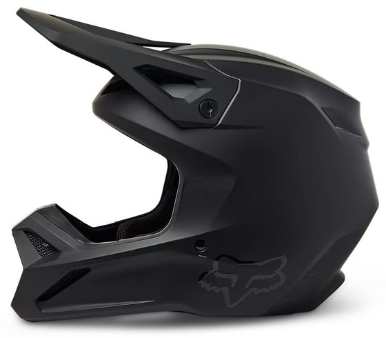 Шлем FOX V1 SOLID HELMET (Matte Black), XL
