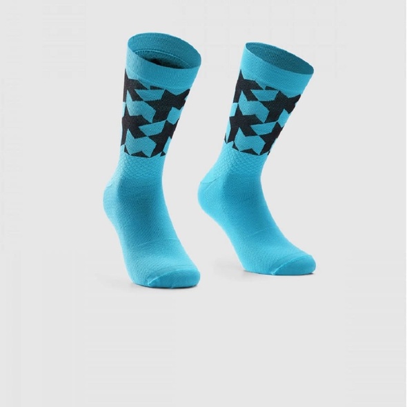 Купити Шкарпетки ASSOS Monogram Socks Evo Hydro Blue з доставкою по Україні
