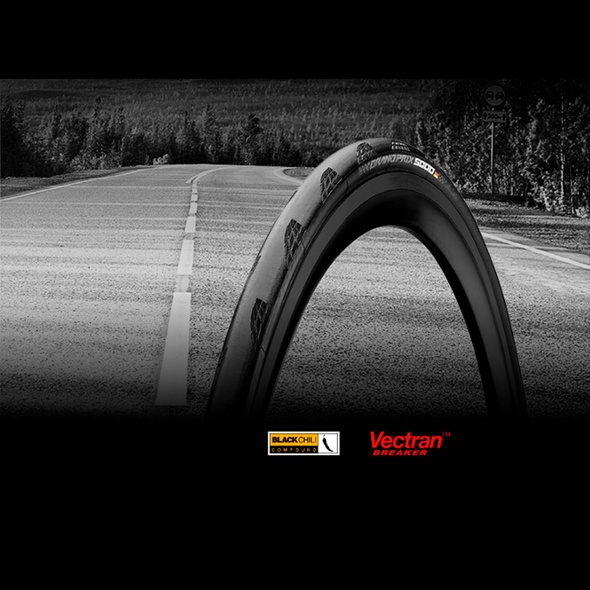 Купити Покришка Continental Grand Prix 5000 - 28" | 700 x 23C, чорна, складна, skin з доставкою по Україні