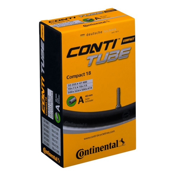 Купить Камера Continental Compact Tube 18" A40 RE [32-355->47-400] с доставкой по Украине