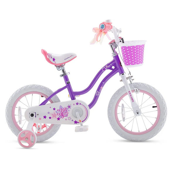 Купить Велосипед RoyalBaby STAR GIRL 14", OFFICIAL UA, пурпурный с доставкой по Украине