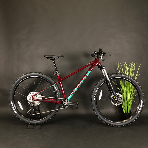Купити Велосипед гірський 29" Norco Fluid M, бордовий із зеленим з доставкою по Україні