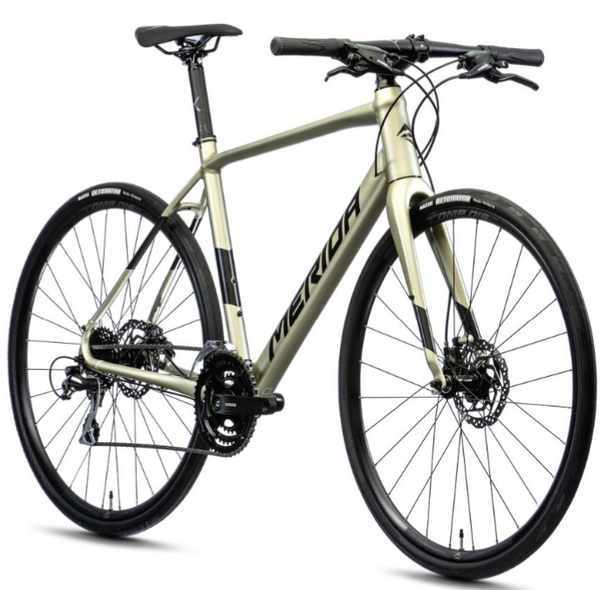 Купити Велосипед Merida SPEEDER 100, L(56), SILK CHAMPAGNE(BLACK) з доставкою по Україні