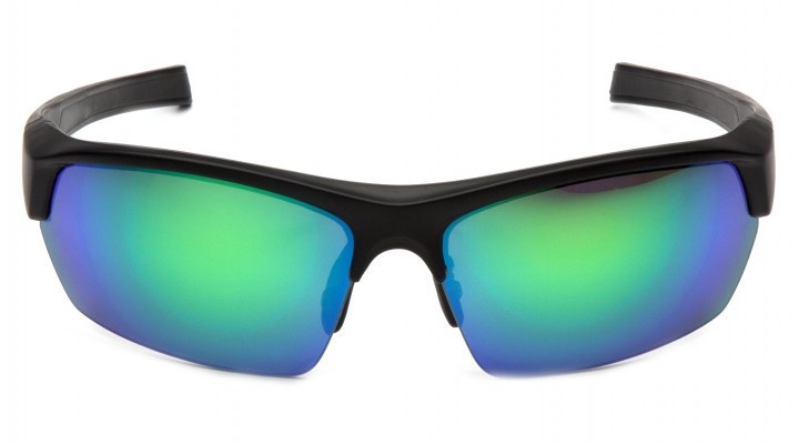 Очки поляризационные защитные 2в1 Venture Gear Tensaw Polarized (green mirror) зеркальные сине-зеленые