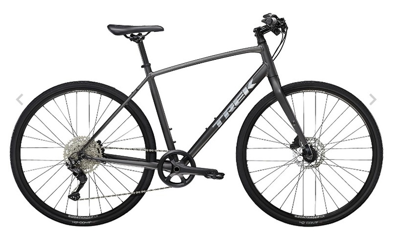 Купити Велосипеди Trek-2023 FX 3 DISC BK чорний XL (180-195 см) з доставкою по Україні