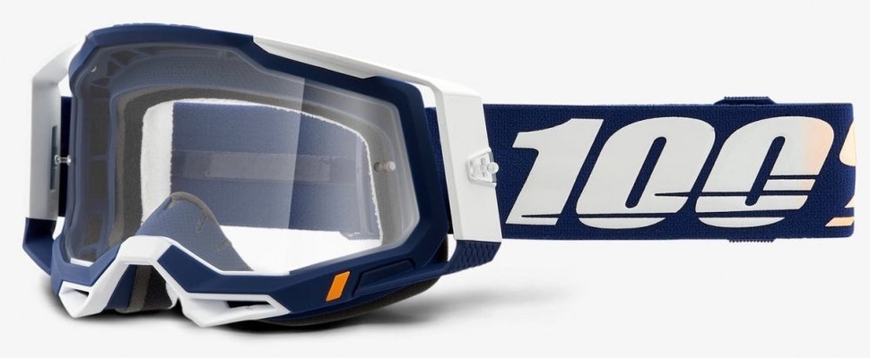 Окуляри 100% RACECRAFT 2 Goggle Concordia - Clear Lens, Clear Lens, Clear Lens