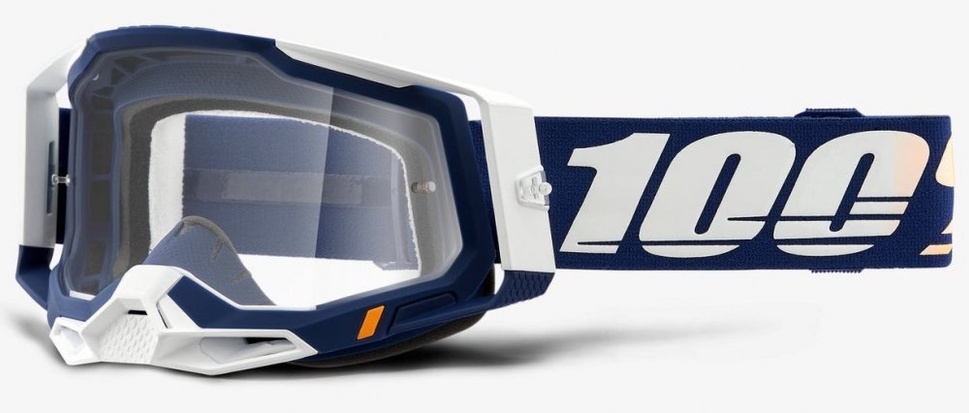 Окуляри 100% RACECRAFT 2 Goggle Concordia - Clear Lens, Clear Lens