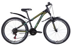 Купити Велосипед 26" Discovery TREK 2021 (черно-бирюзовый (м)) з доставкою по Україні