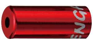 Купити Ковпачок Bengal CAPD1RD на оболонку перемикання передач, алюм., Кол. анодіровка, сумісний з 4mm оболонкою (5.2x4.2x15) червоний (50шт) з доставкою по Україні