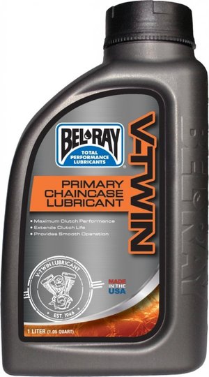 Масло трансмісійне Bel-Ray V-TWIN Primary Chaincase Lubricant (1л), 80w