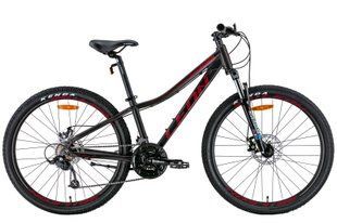 Купити Велосипед 26" Leon SUPER JUNIOR AM DD 2022 чорний з червоним м XS (140-155 см) з доставкою по Україні