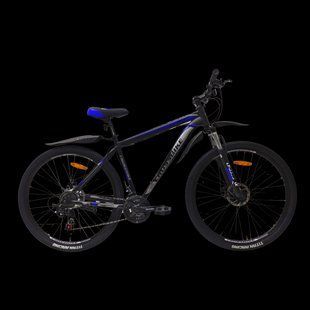 Купити Велосипед CrossBike Storm 2024 27.5" 19.5" Чорний-Синій з доставкою по Україні
