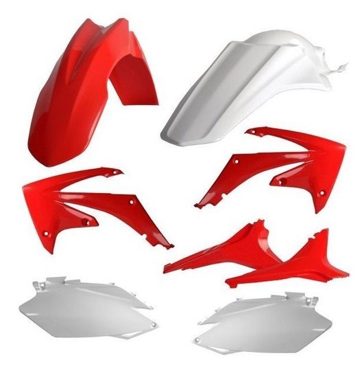 Пластик Polisport MX kit - Honda (11-) (Red), Honda