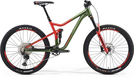 Купити Велосипед Merida ONE-FORTY 700 M(17) GREEN/RED з доставкою по Україні
