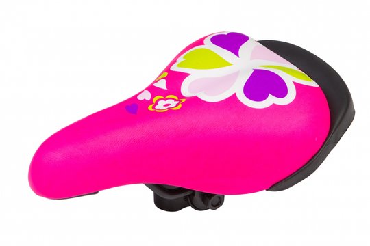 Купити Сідло CPO 1836 240*155 мм для дитячих велосипедів (рожевий) з доставкою по Україні