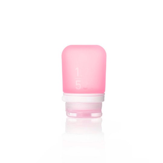 Силиконовая бутылочка Humangear GoToob+ Small pink (рожевий)