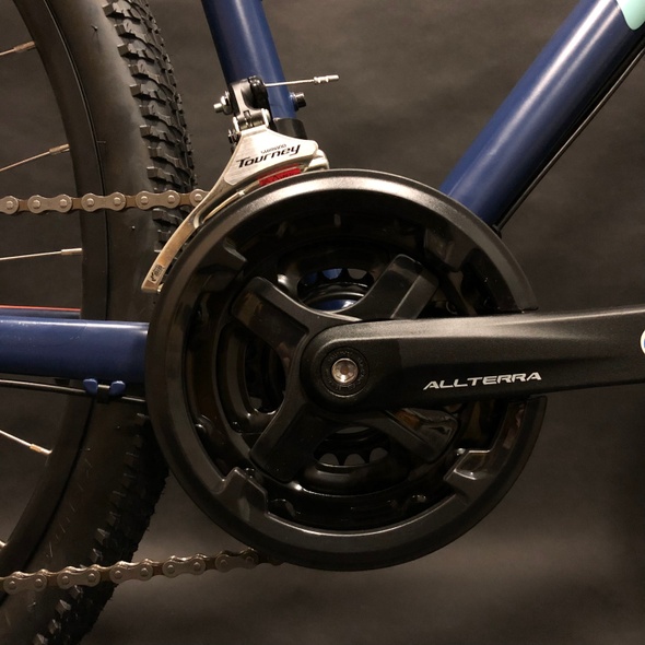 Велосипед GT Aggressoor Sport 29", рама L, 2020, синій з блакитним, L (170-185 см)