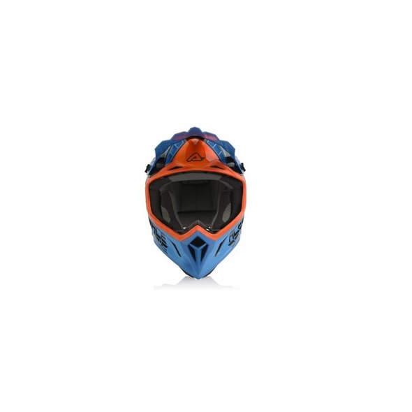 Шлем ACERBIS Steel CARBON (M) (Orange/Blue)