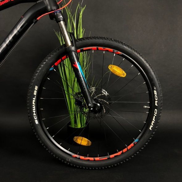 Купити Велосипед вживань 27,5" Haibike Hard Seven 3.0 (M) чорно-червоний з доставкою по Україні