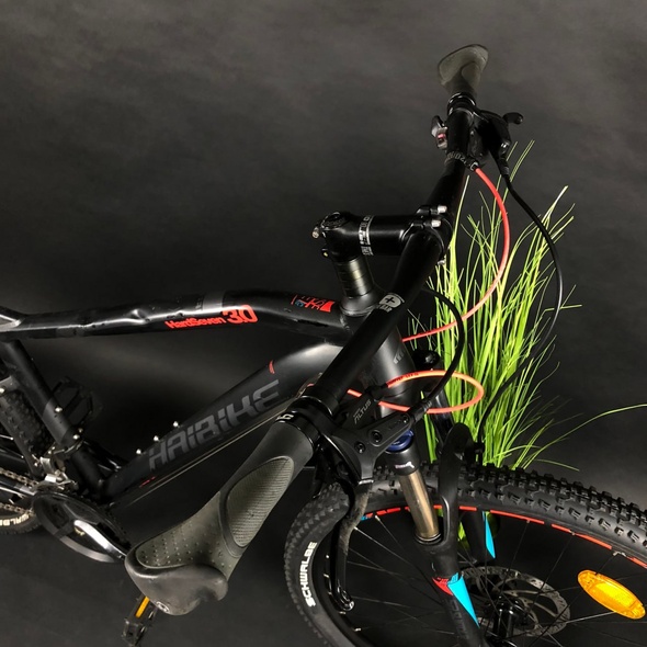 Купити Велосипед вживань 27,5" Haibike Hard Seven 3.0 (M) чорно-червоний з доставкою по Україні