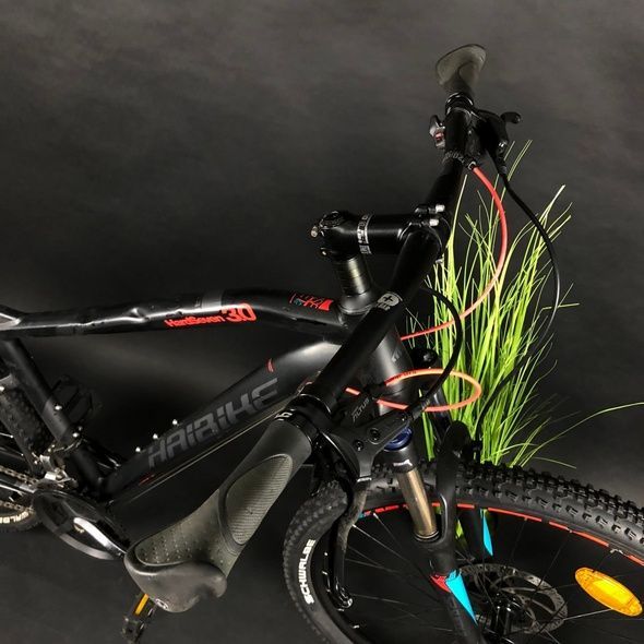 Купити Велосипед вживань 27,5" Haibike Hard Seven 3.0 (M) чорно-червоний з доставкою по Україні