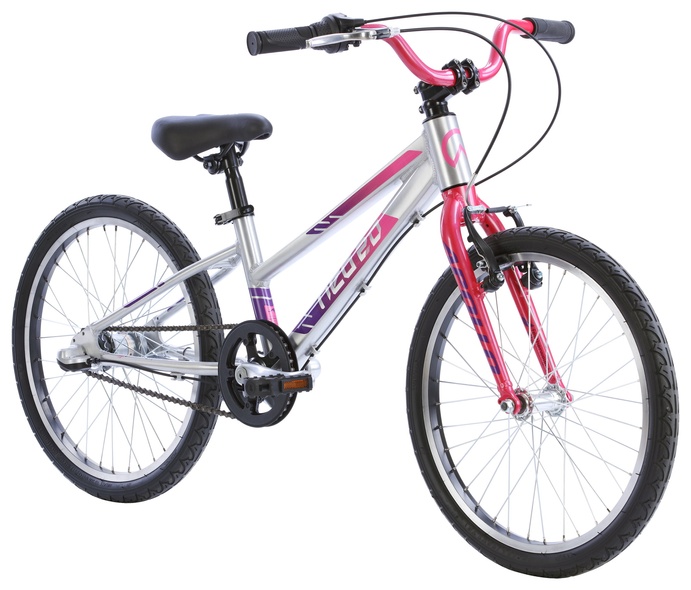 Купить Велосипед 20" Apollo NEO 3i girls Brushed Alloy / Pink / Purple Fade с доставкой по Украине