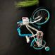 Купити Велосипед детский 18" Formula Cream AL с крылом и корзиной 2020, белый с аквамариновым з доставкою по Україні