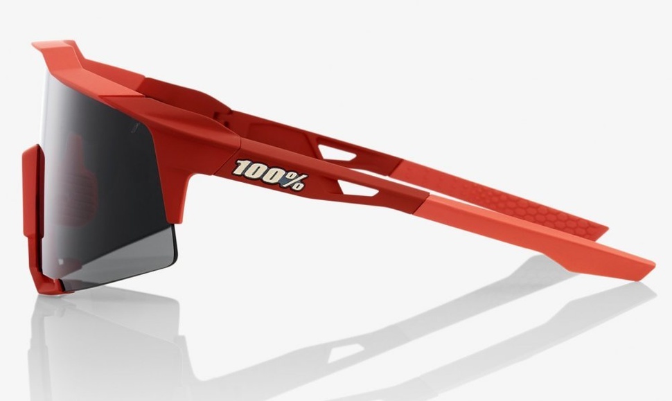 Окуляри Ride 100% SpeedCraft - Soft Tact Coral - Black Mirror Lens, Mirror Lens, Mirror Lens