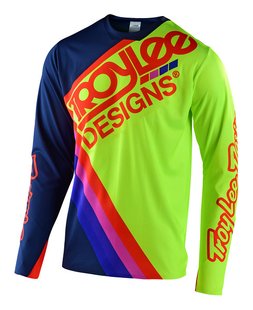 Купити Джерсі TLD Sprint Ultra Jersey [Tilt Navy/FLO Yellow] розмір SM з доставкою по Україні