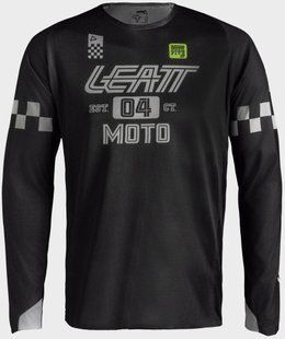 Джерсі LEATT Moto 4.5 X-Flow Enduro Jersey (Black), XL, XL