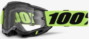 Окуляри 100% ACCURI 2 ENDURO MTB Goggle (Neon Yellow), Dual Clear Lens, Dual Clear Lens